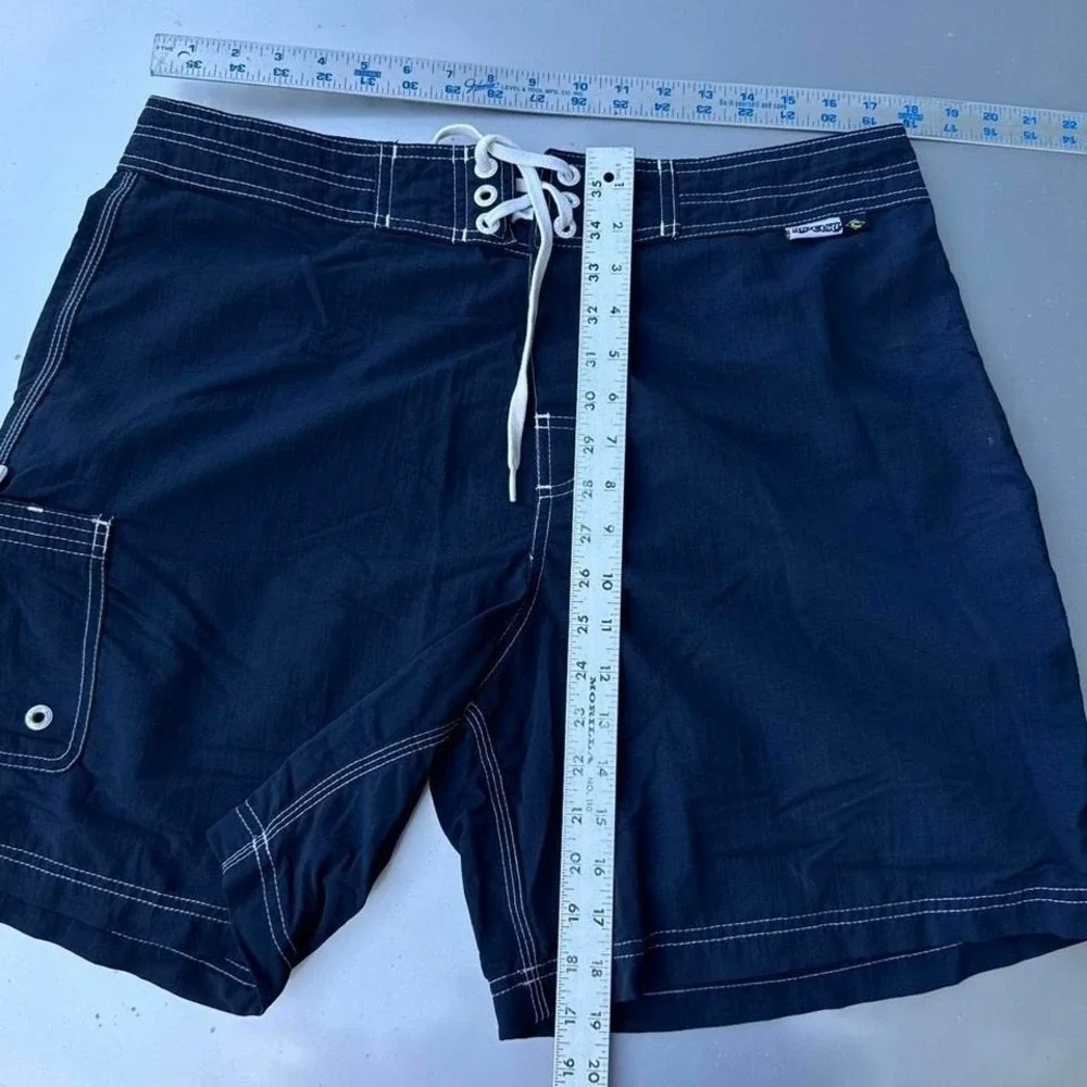 Navy blue Billabong board shorts